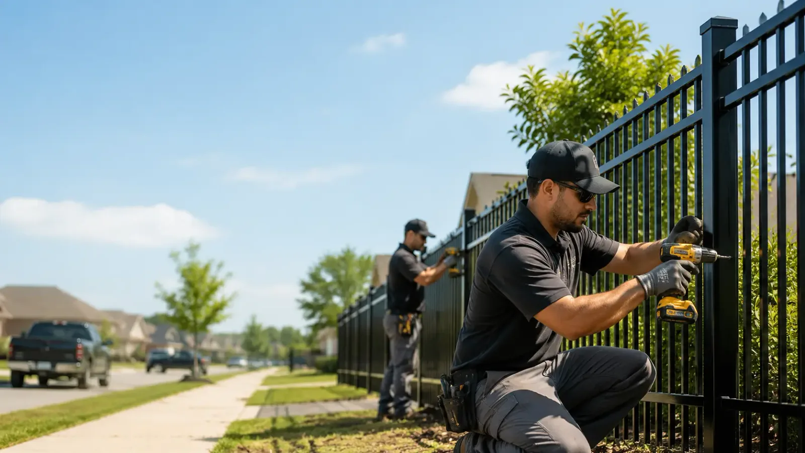 Metal Fence Installation in Shiloh, TN